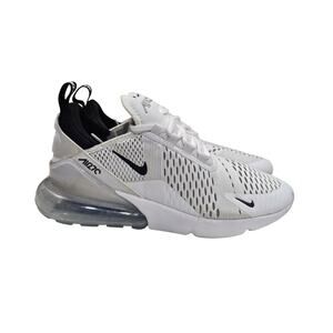 Nike Air Max 270 White Black Size 8.5 US Men's Running Shoes AH8050-100